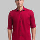 Men Slim Fit Blue Shirt