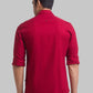 Men Slim Fit Blue Shirt