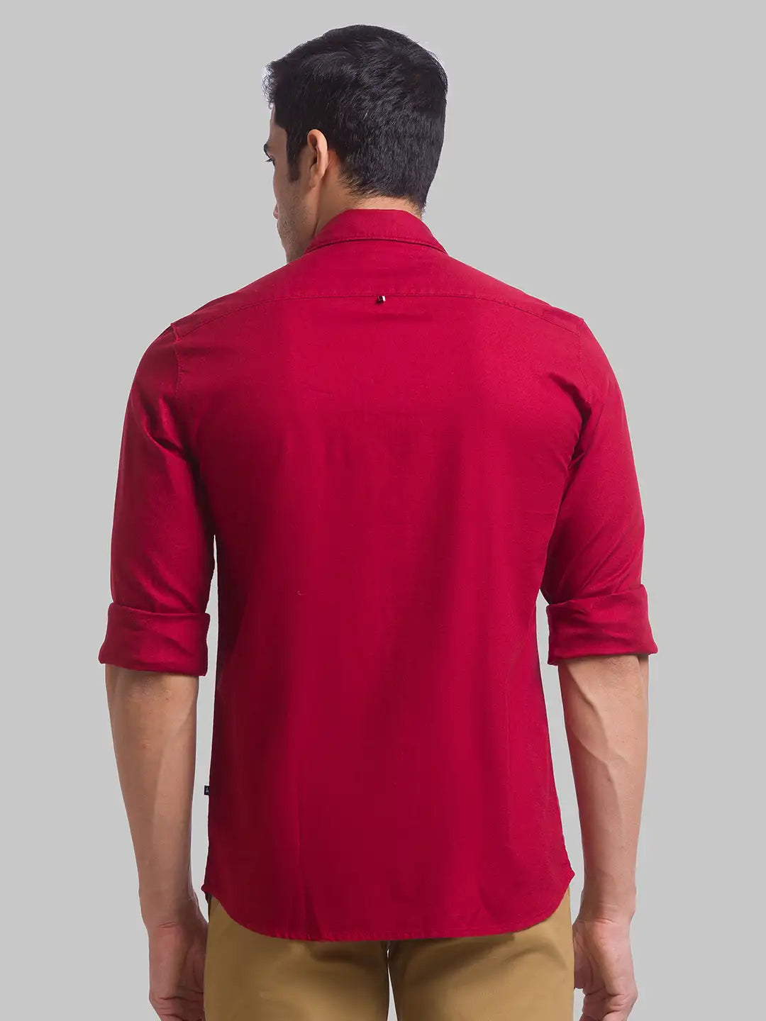 Men Slim Fit Blue Shirt