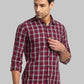 Men Slim Fit Yellow Shirt