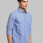 Parx Men Red Checks Slim Fit Cotton Full Sleeve Shirt