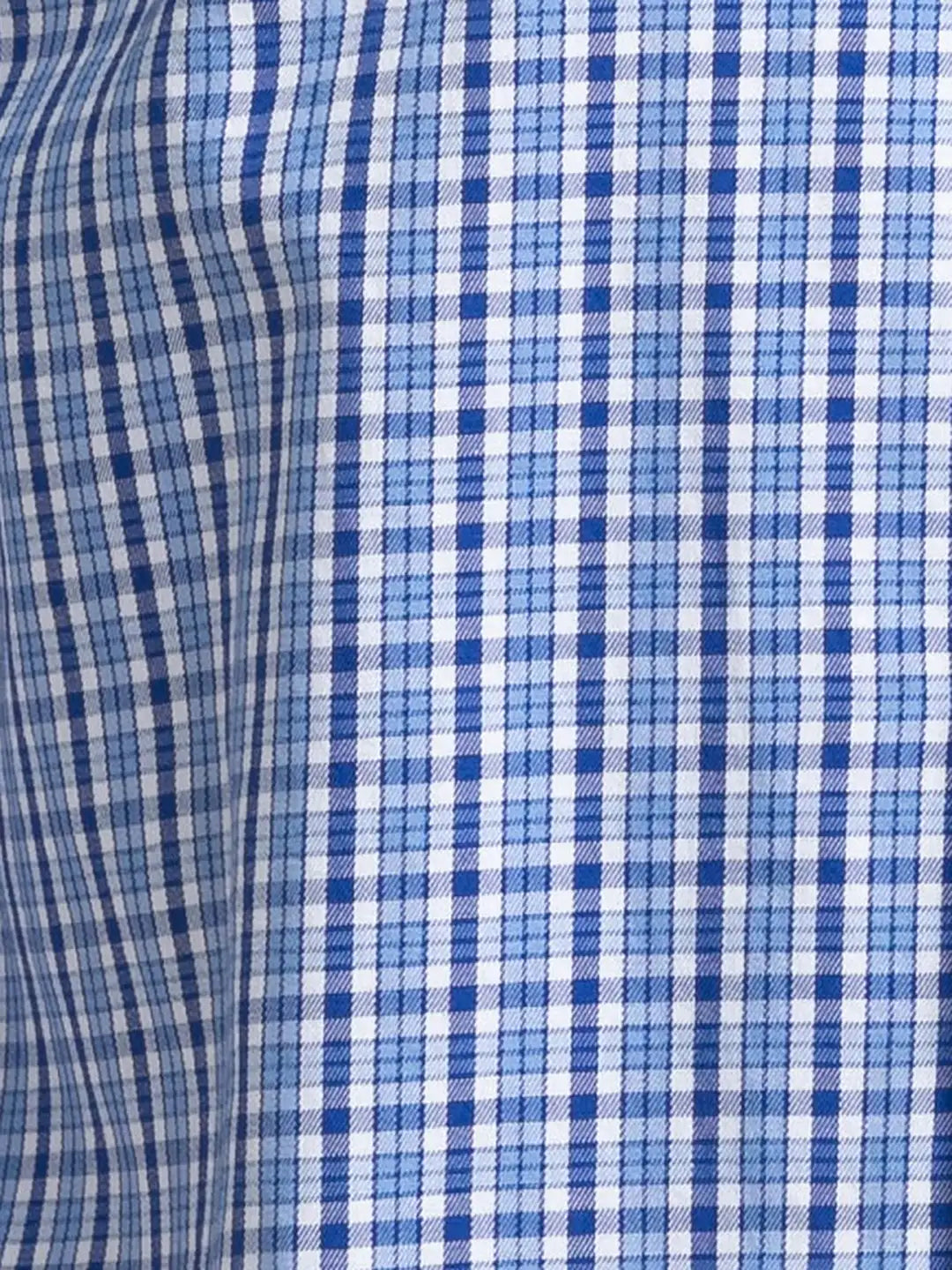 Parx Men Red Checks Slim Fit Cotton Full Sleeve Shirt