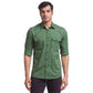 Men Slim Fit Blue Shirt