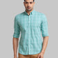 Men Slim Fit Violet Shirt