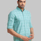 Men Slim Fit Violet Shirt