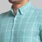 Men Slim Fit Violet Shirt