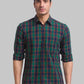 Men Slim Fit Blue Shirt