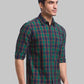Men Slim Fit Blue Shirt
