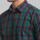 Men Slim Fit Blue Shirt