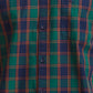 Men Slim Fit Blue Shirt