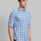 Parx Men Fawn Print Slim Fit Cotton Full Sleeve Shirts