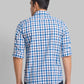 Parx Men Fawn Print Slim Fit Cotton Full Sleeve Shirts