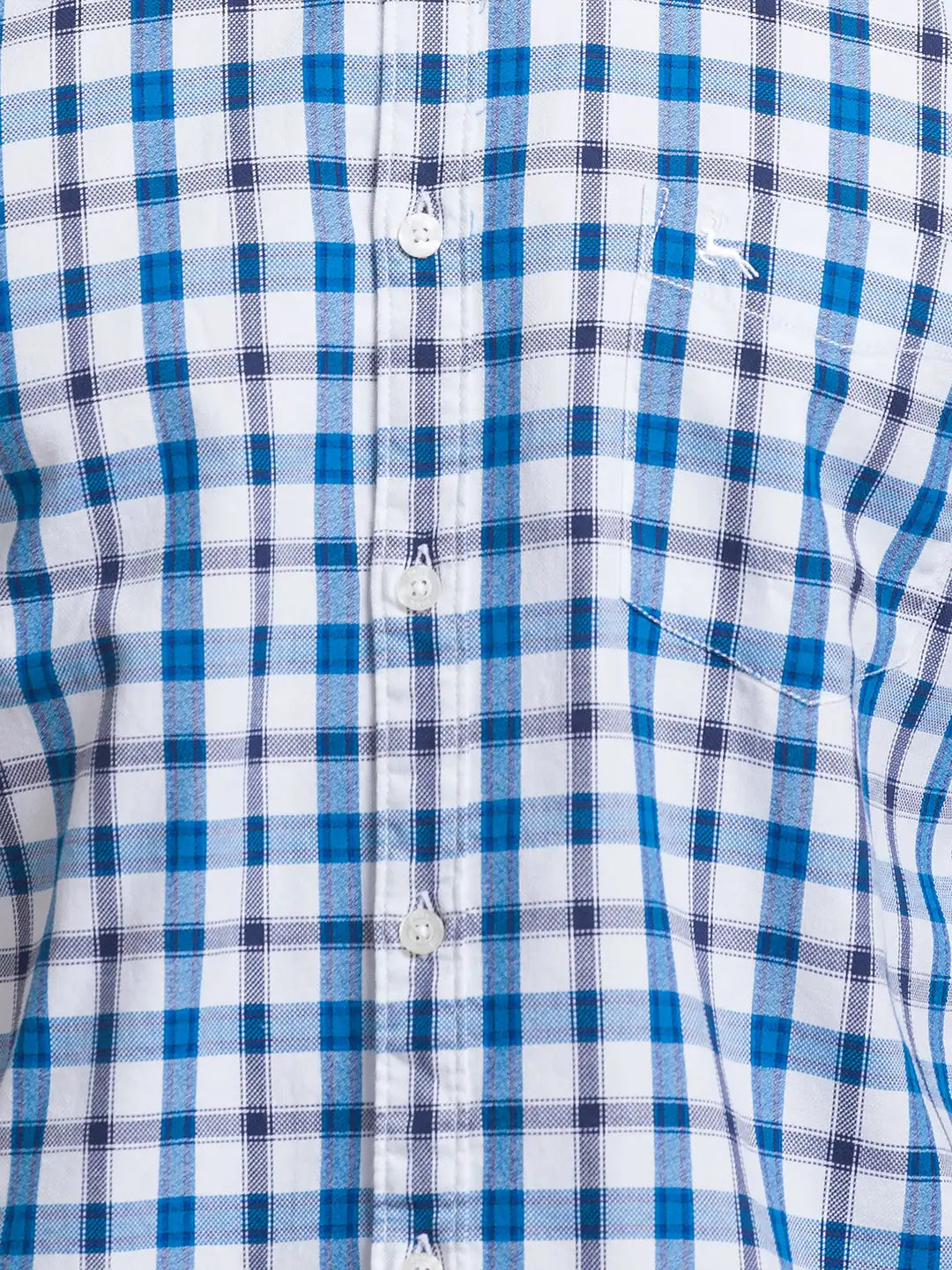 Parx Men Fawn Print Slim Fit Cotton Full Sleeve Shirts