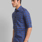 Men Slim Fit Blue Shirt
