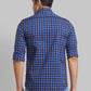 Men Slim Fit Blue Shirt