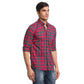 Men Slim Fit Blue Shirt