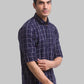 Men Slim Fit Maroon Shirt