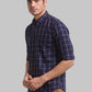 Men Slim Fit Maroon Shirt