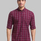 Men Slim Fit Green Shirt