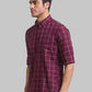 Men Slim Fit Green Shirt