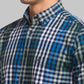 Men Slim Fit Blue Shirt
