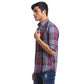 Men Tapered Fit Brown Trouser