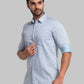 Men Contemporary Fit Light Blue Shirt