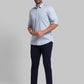 Men Contemporary Fit Light Blue Shirt