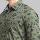 Men Slim Fit Light Blue Shirt