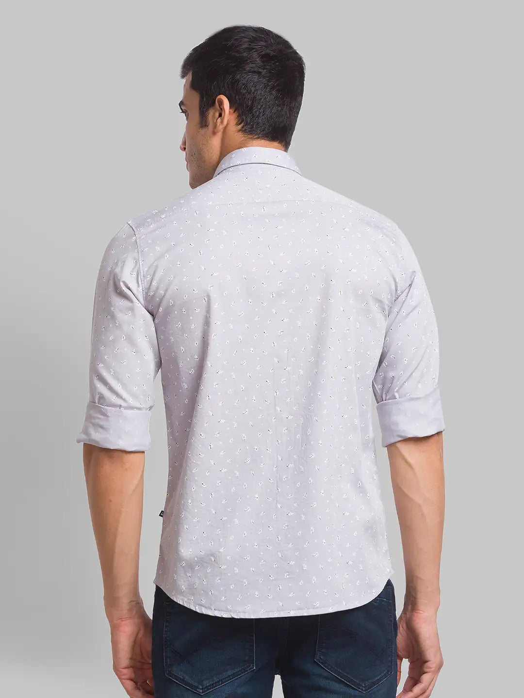 Men Slim Fit Fawn Shirt