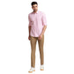Men Slim Fit Orange Shirt