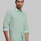 Men Slim Fit Blue Shirt