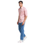 Men Slim Fit Light Fawn Shirt