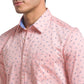 Men Slim Fit Light Fawn Shirt
