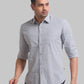 Men Slim Fit White Shirt
