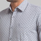 Men Slim Fit White Shirt
