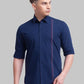 Men Slim Fit Red Shirt