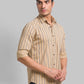 Parx Men Red Checks Slim Fit Cotton Full Sleeve Shirts