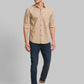 Parx Men Red Checks Slim Fit Cotton Full Sleeve Shirts