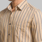 Parx Men Red Checks Slim Fit Cotton Full Sleeve Shirts