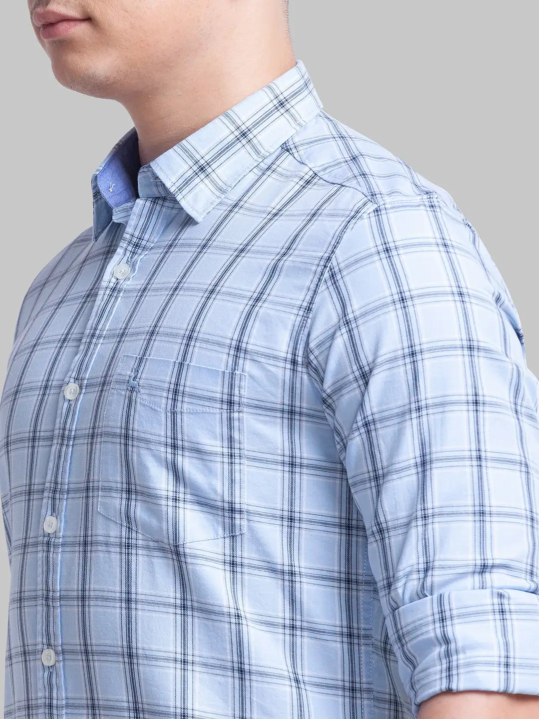 Men Slim Fit Pink Shirt