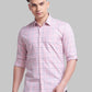 Men Slim Fit Yellow Shirt