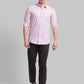 Men Slim Fit Yellow Shirt
