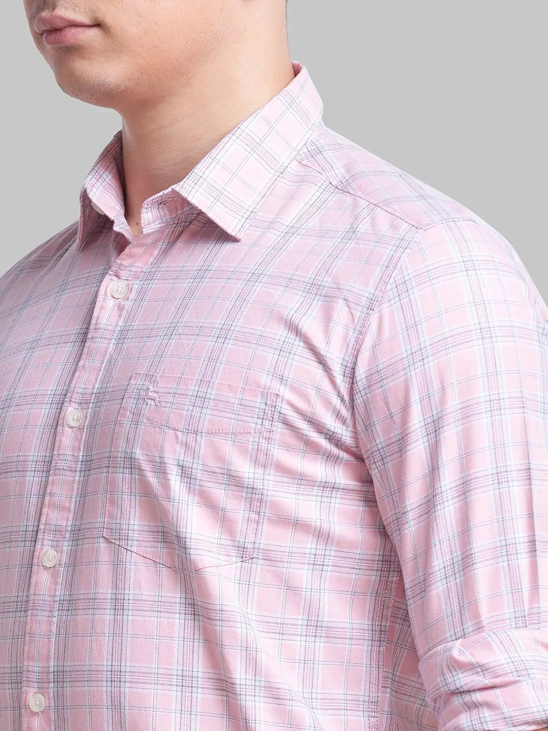 Men Slim Fit Yellow Shirt