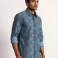 Men Slim Fit Black Shirt