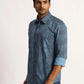 Men Slim Fit Black Shirt