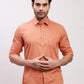 Parx Men Green Print Slim Fit Cotton Full Sleeve Shirts
