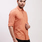 Parx Men Green Print Slim Fit Cotton Full Sleeve Shirts