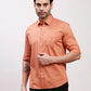 Parx Men Green Print Slim Fit Cotton Full Sleeve Shirts