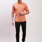 Parx Men Green Print Slim Fit Cotton Full Sleeve Shirts